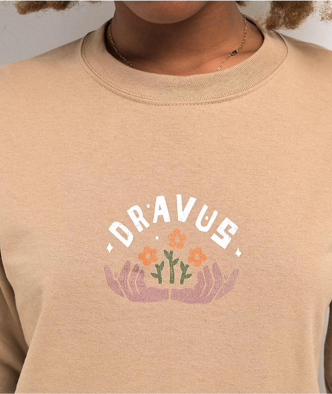 Dravus Somewhere Soon Sand Long Sleeve T-Shirt Product Image