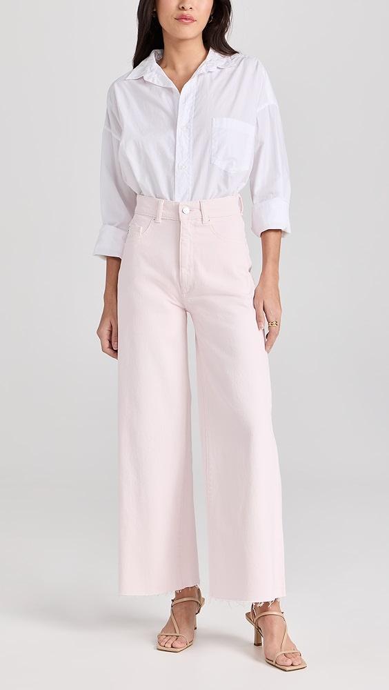 DL1961 Hepburn Wide Leg: High Rise Vintage Jeans | Shopbop Product Image