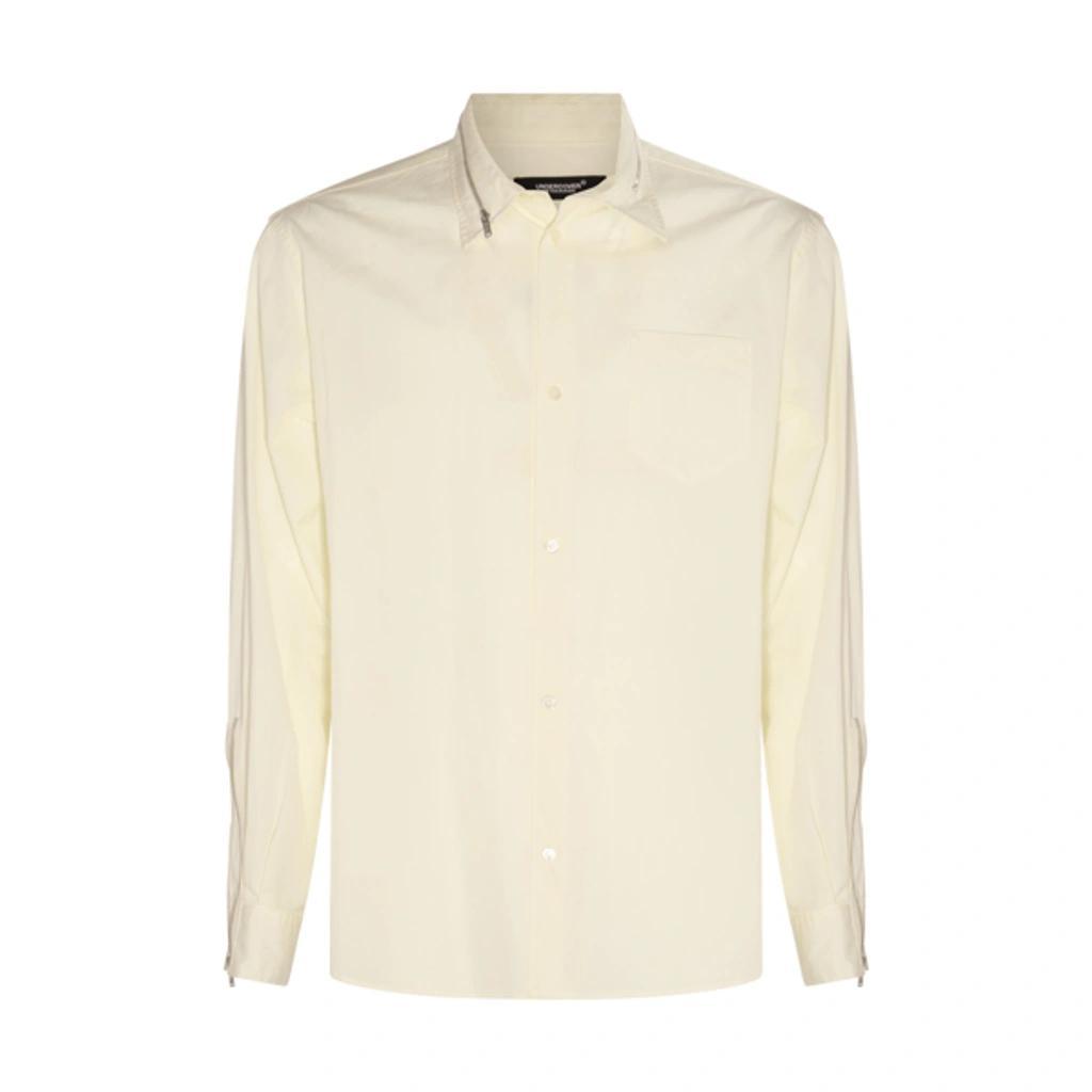 UNDERCOVER Yellow Cotton Shirt Product Image