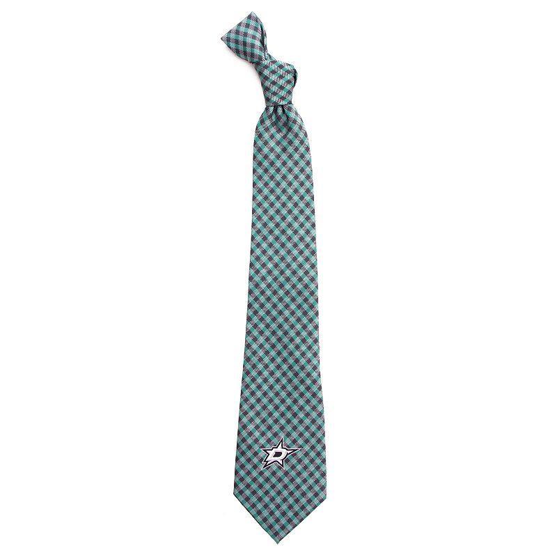 Mens Dallas Stars Gingham Tie Product Image