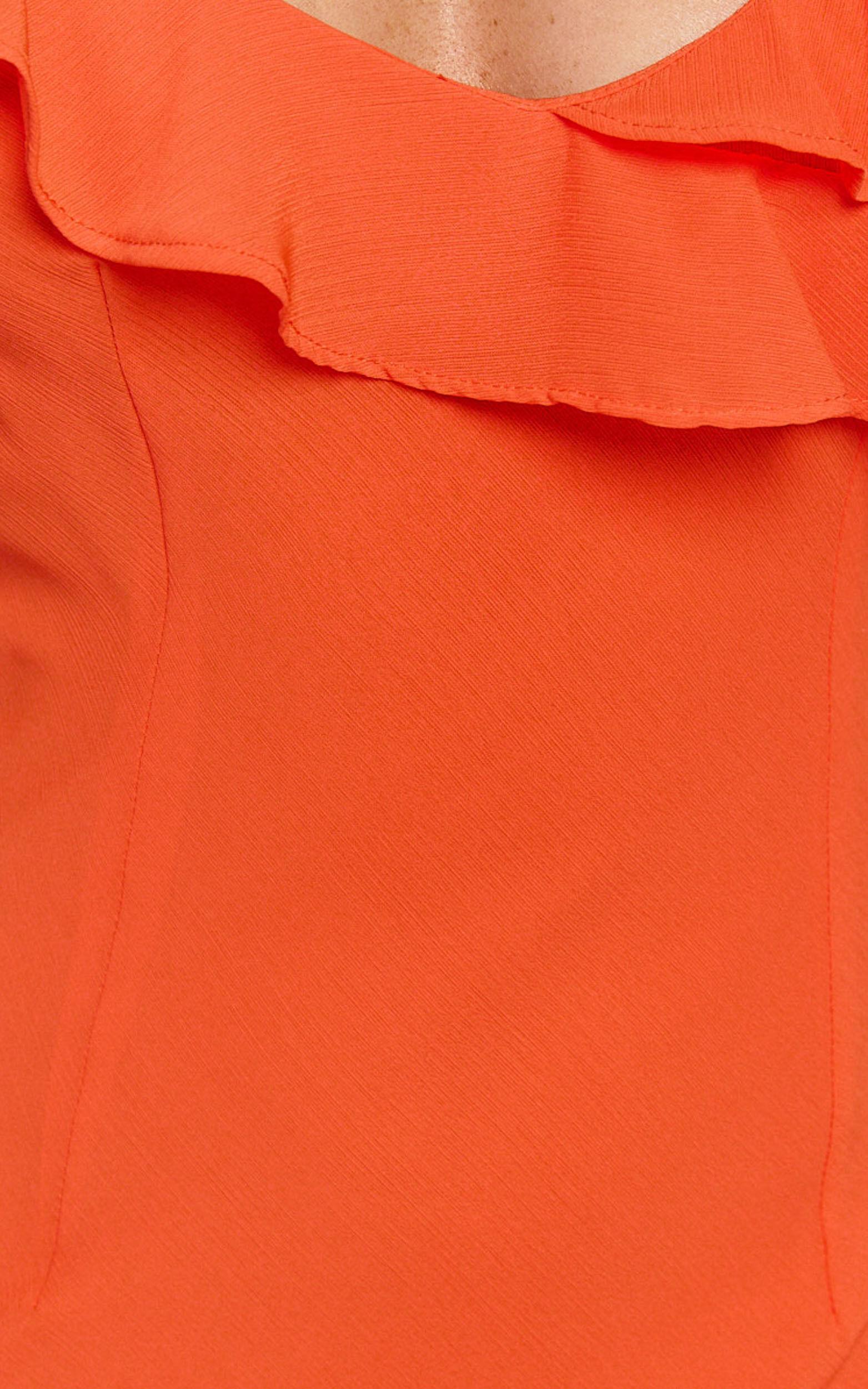 Runaway The Label -  Dalia Maxi Dress in Tangerine Product Image