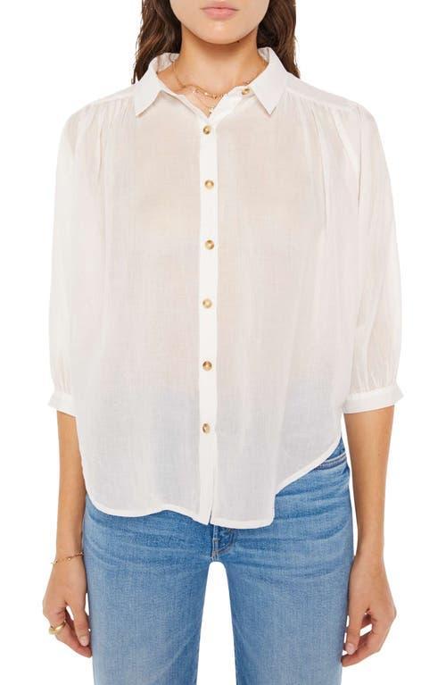 MOTHER The Breeze Cotton Button-Up Shirt Product Image