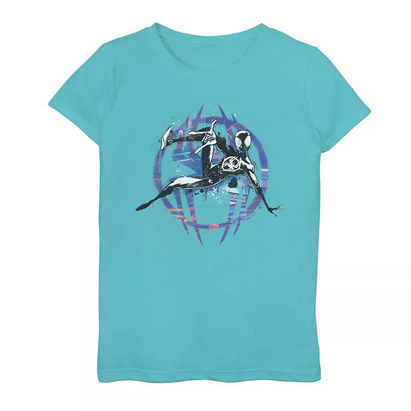 Girls 7-16 Marvel Spider-Man Across The Spider Verse Hanging Marvel Spider-Man Graphic Tee, Girls Product Image