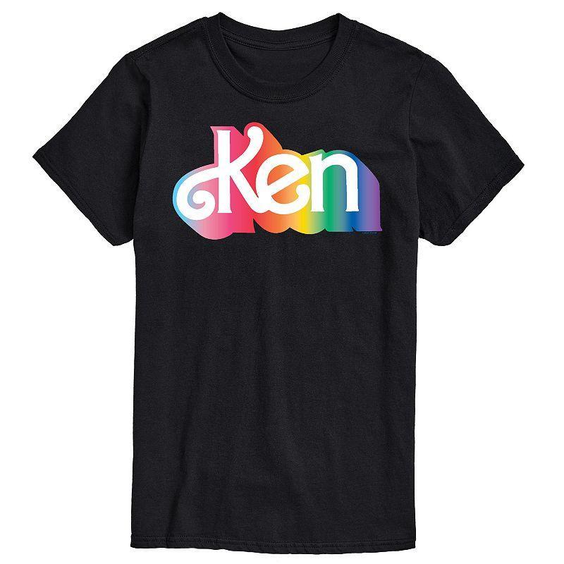 Mens Barbie Ken Logo Graphic Tee Product Image