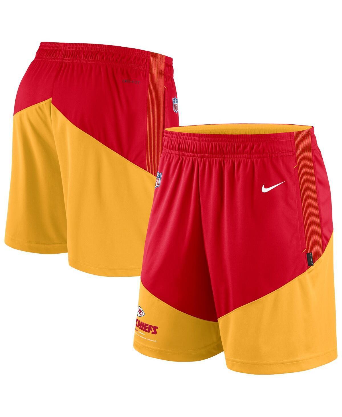 Mens Nike Red Kansas City Chiefs Primary Lockup Performance Shorts - Red Product Image