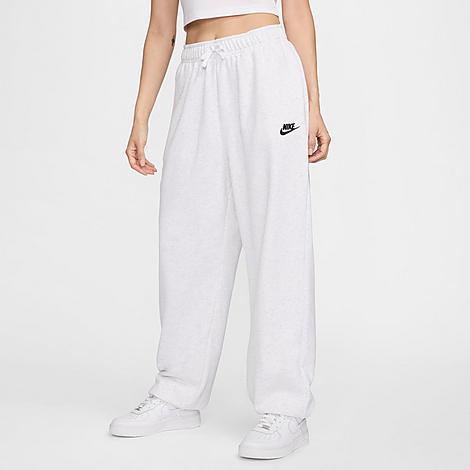 Nike Womens Sportswear Club Fleece Mid-Rise Oversized Sweatpants product image