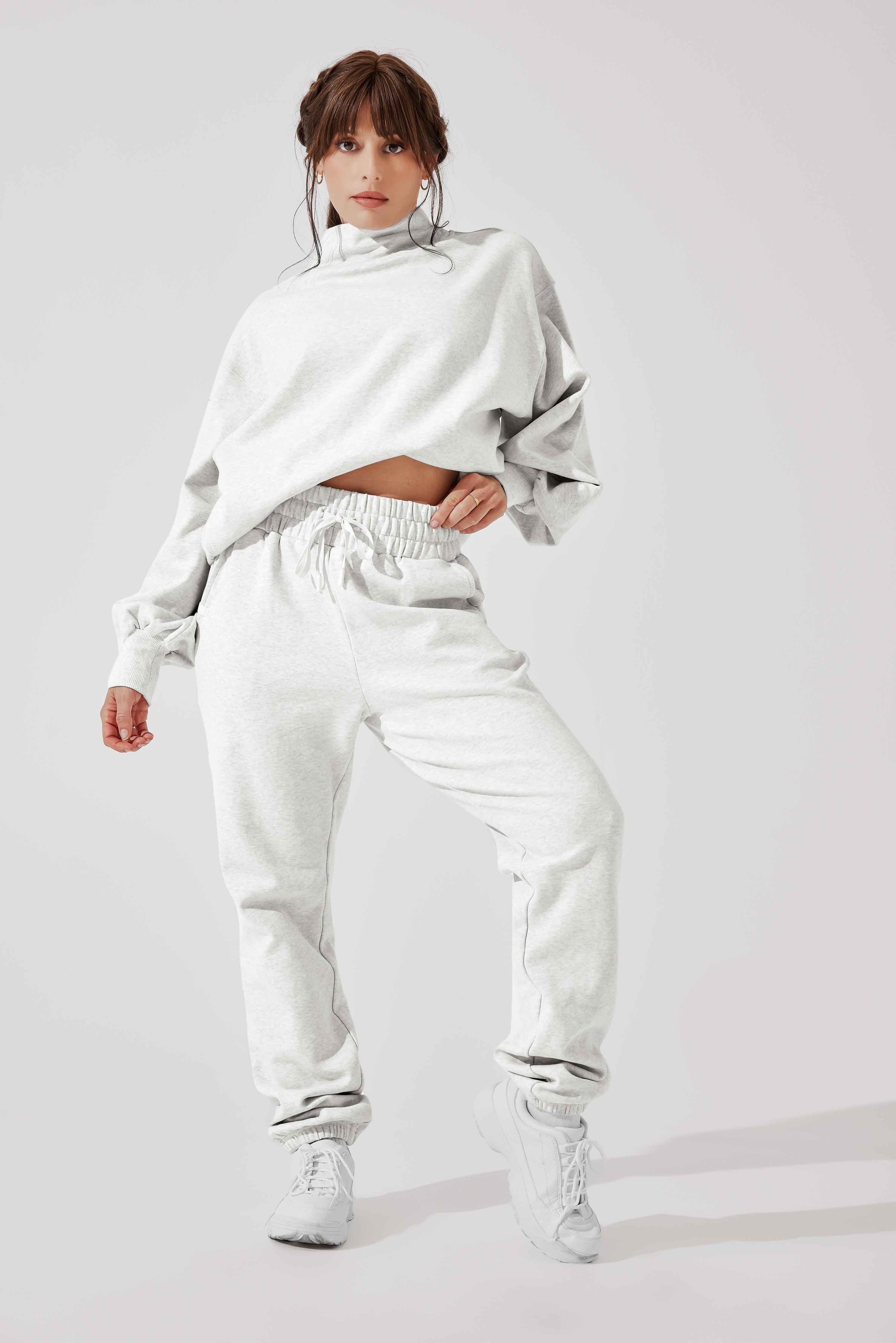 Ooey Gooey Sweatpant - Light Heather Grey Product Image