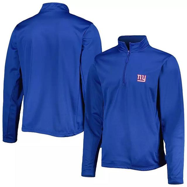 Mens Dunbrooke Royal New York Giants All-Star Tech Quarter-Zip Top Product Image