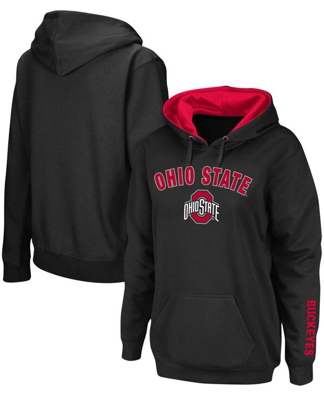 Womens Ohio State Buckeyes Arch Logo 1 Pullover Hoodie Product Image