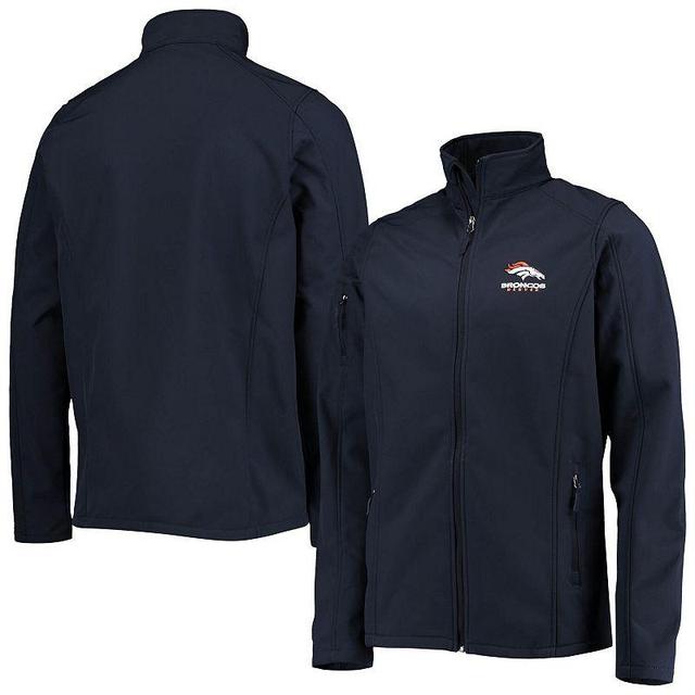 Men's Dunbrooke Navy Denver Broncos Big & Tall Sonoma Softshell Full-Zip Jacket Product Image