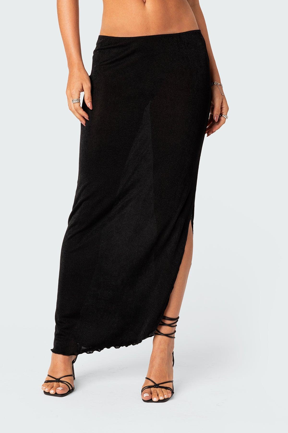 Milan Slitted Maxi Skirt Product Image