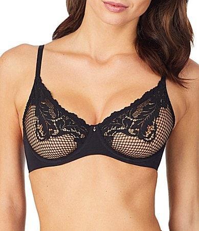 Le Mystre Lace Allure Unlined Underwire Bra Product Image