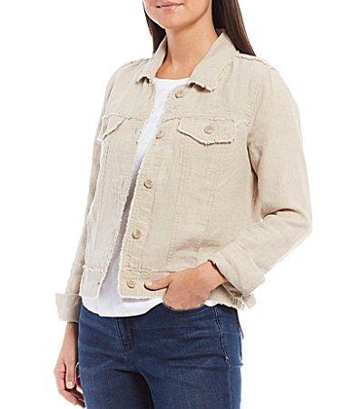 Tommy Bahama Two Palms Linen Raw Edge Jacket Product Image