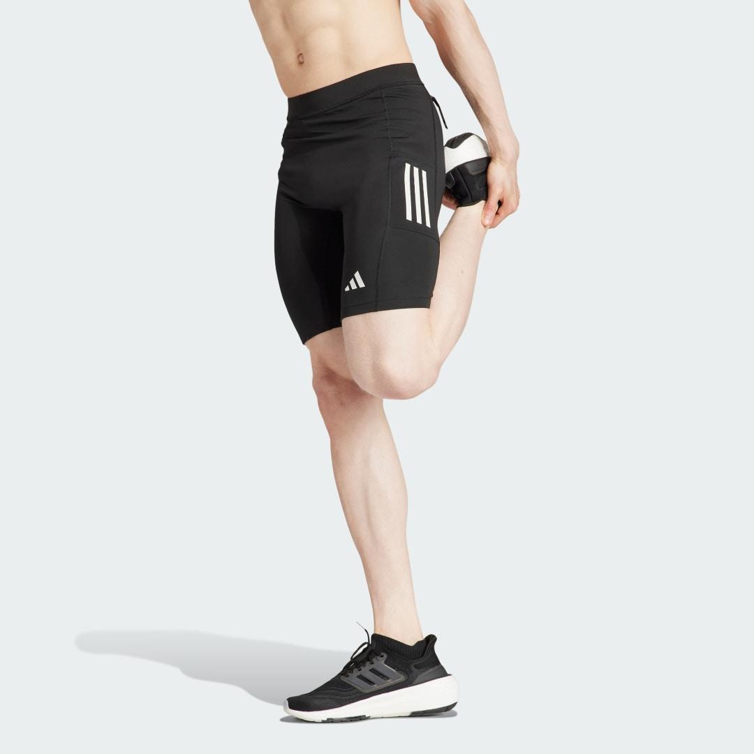 adidas Own the Run Short Tights Black M Mens Product Image