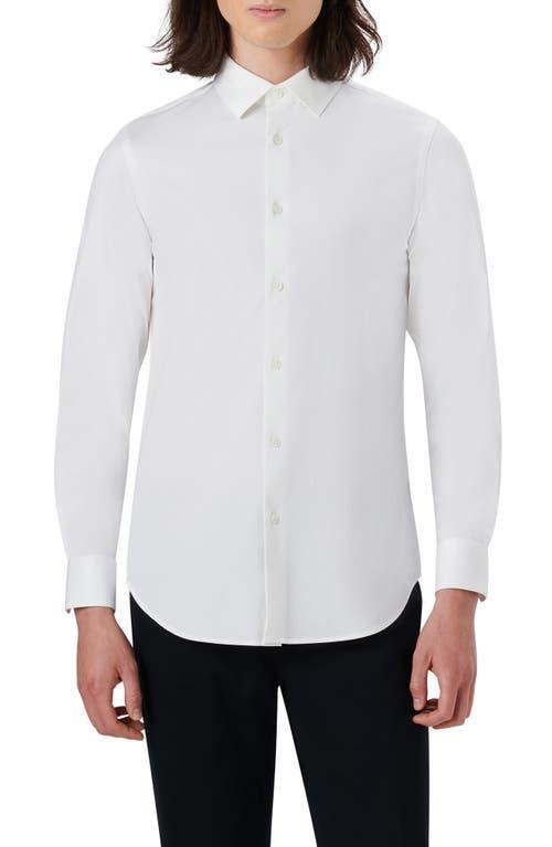 Bugatchi OoohCotton Solid Button-Up Shirt Product Image