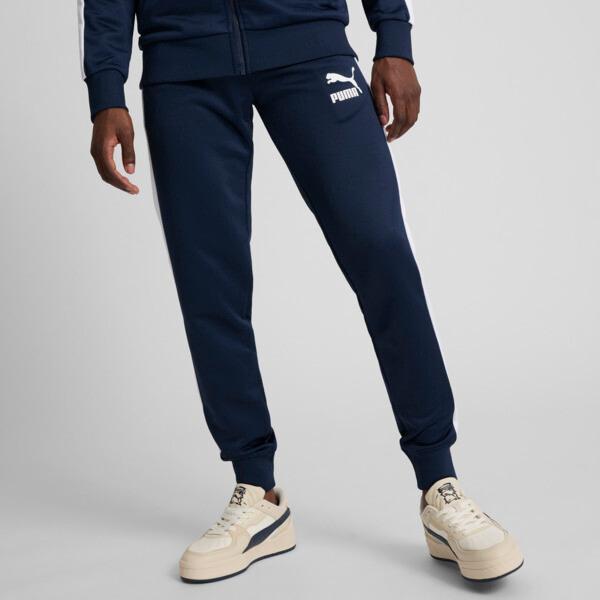 PUMA Iconic T7 Men's Track Pants in Dark Blue Product Image