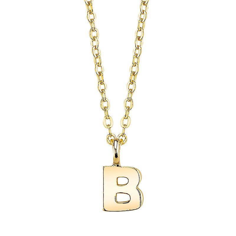 1928 Initial Pendant Necklace, Womens B Product Image