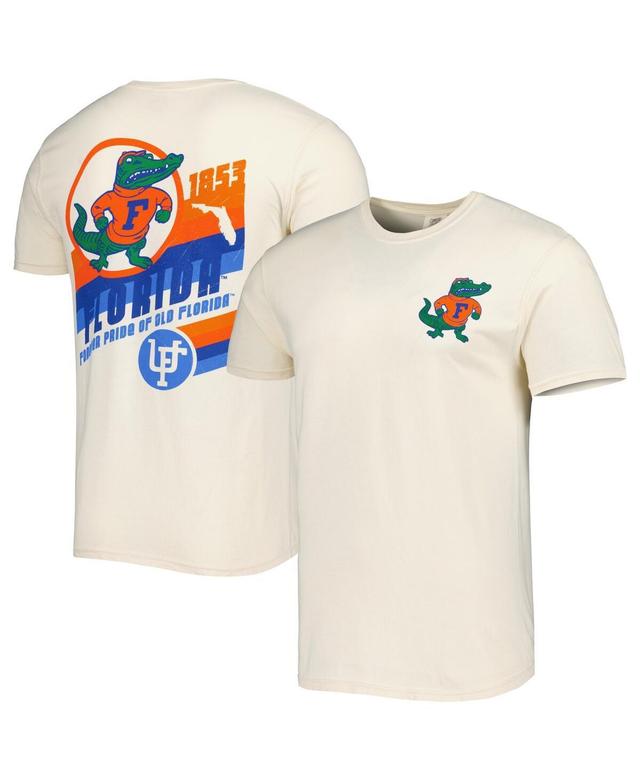 Mens Cream Florida Gators Vault Vintage-Inspired Comfort Color T-shirt Product Image