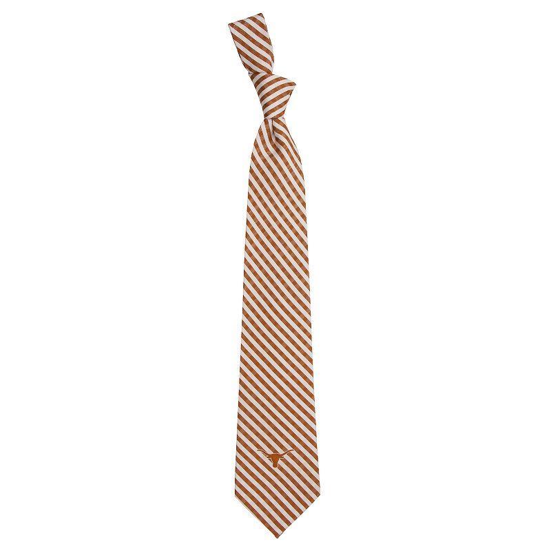 Mens Texas Longhorns Gingham Tie Product Image