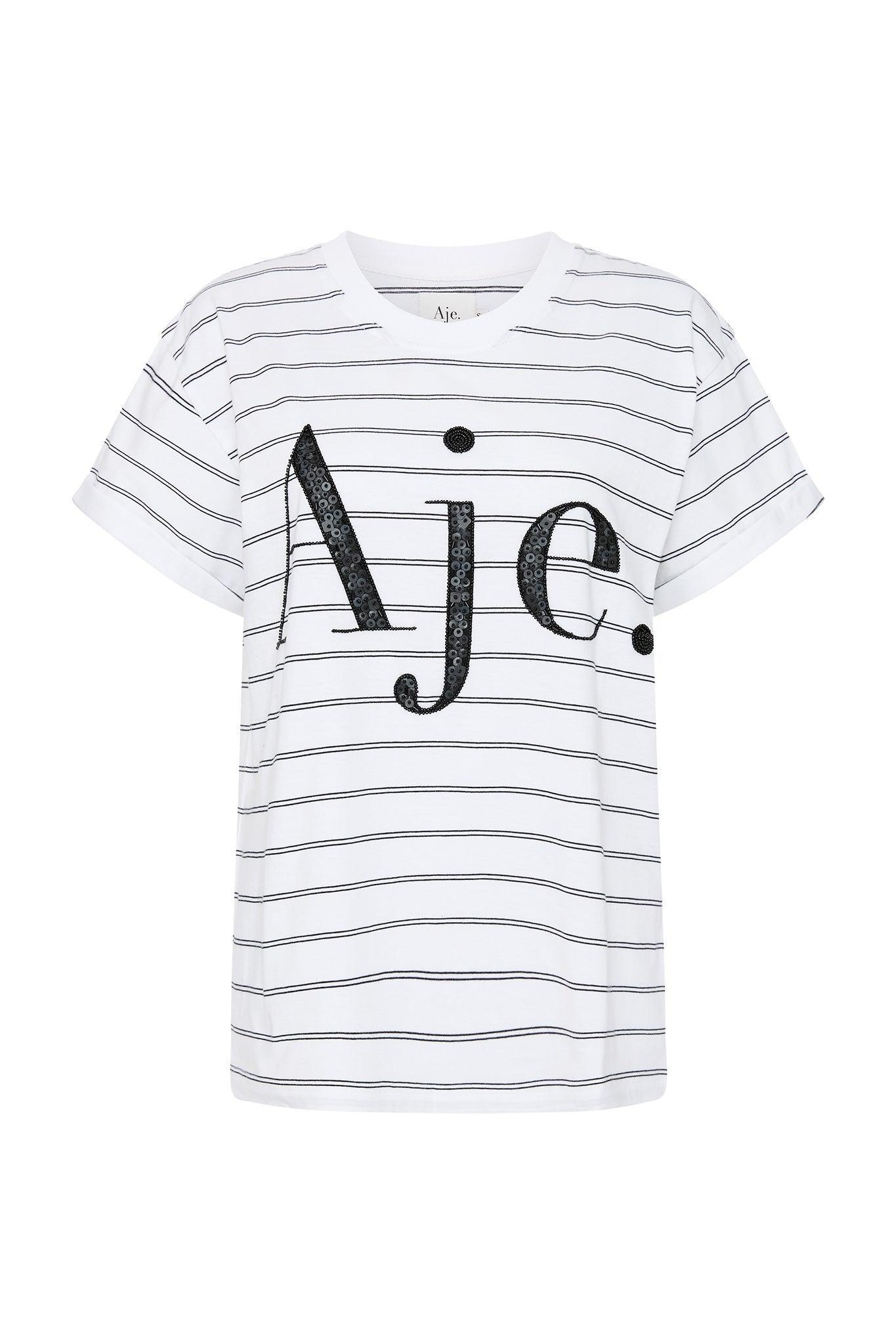 Classic Embellished Logo Tee Product Image