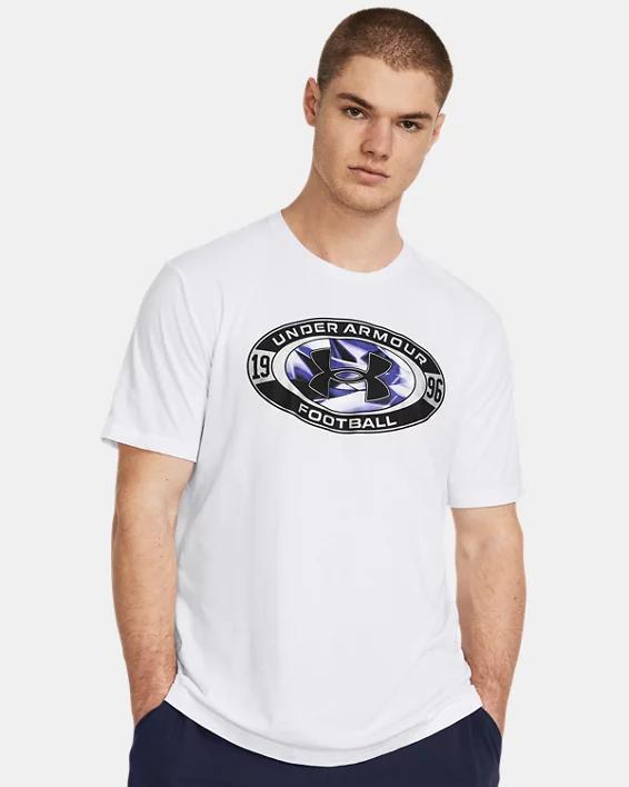 Men's UA Iced Out Football Short Sleeve Product Image