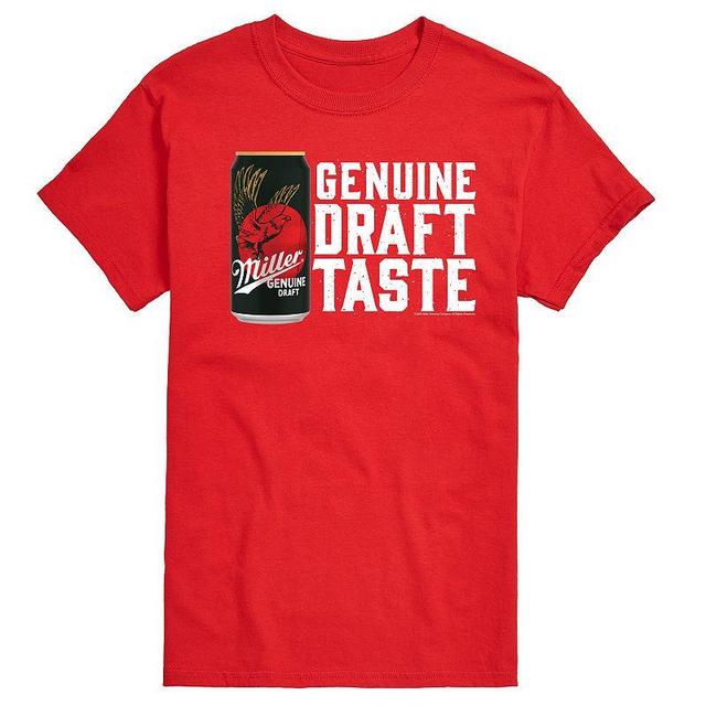 Mens Miller Genuine Draft Taste Can Graphic Tee Product Image