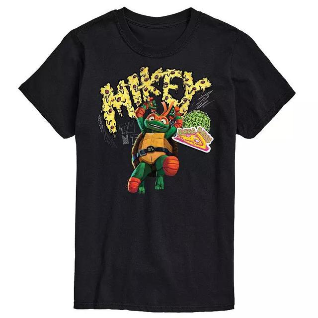 Mens Teenage Mutant Ninja Turtles Mutant Mayhem Mikey Pizza Time Graphic Tee Product Image