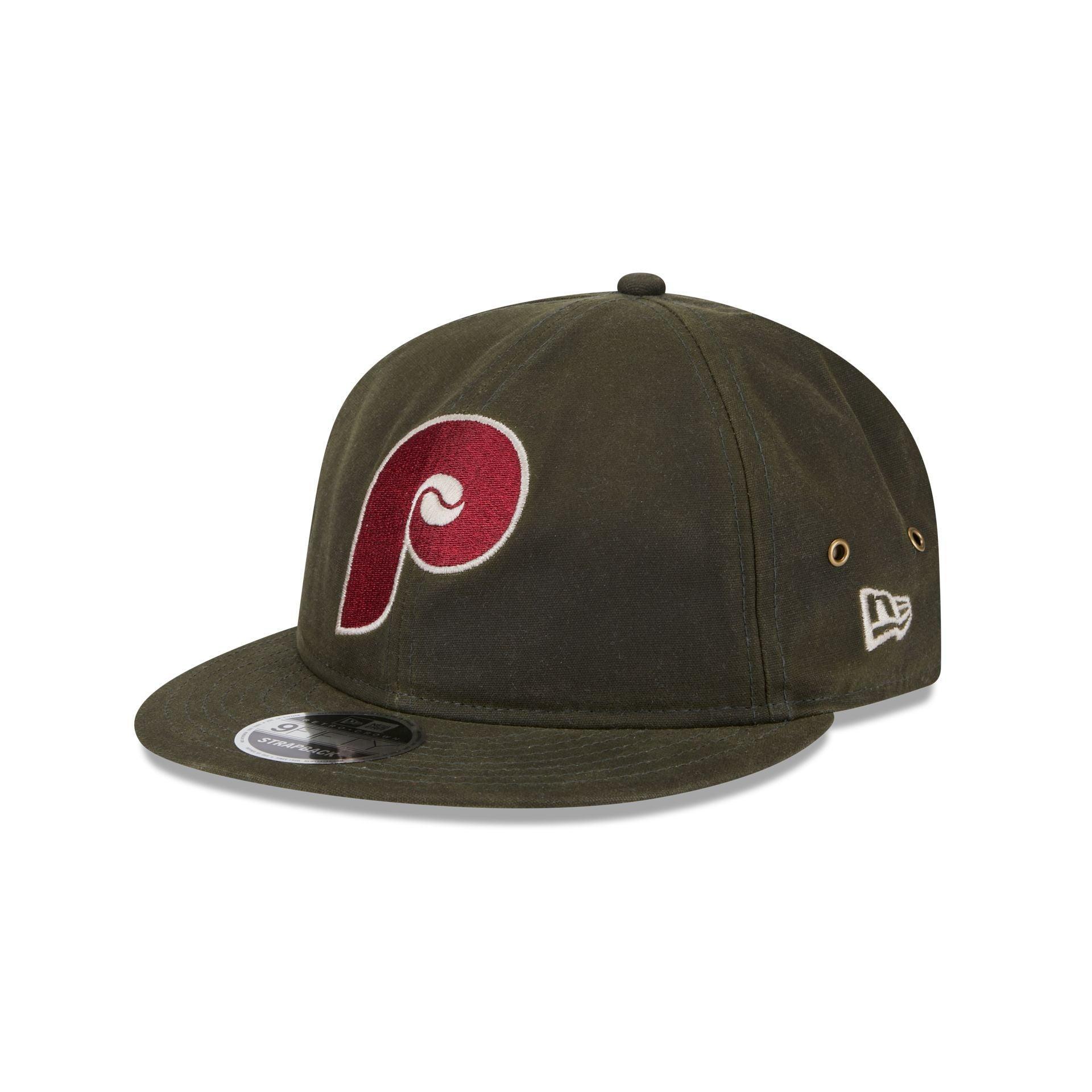 Philadelphia Phillies Rifle Green Retro Crown 9FIFTY Adjustable Hat Male Product Image