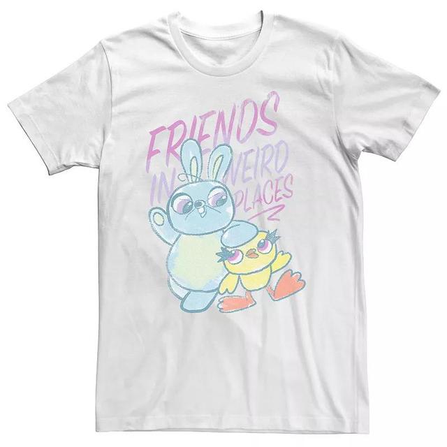 Big & Tall Disney / Pixar Toy Story 4 Ducky & Bunny Friends Sketch Tee, Mens Product Image