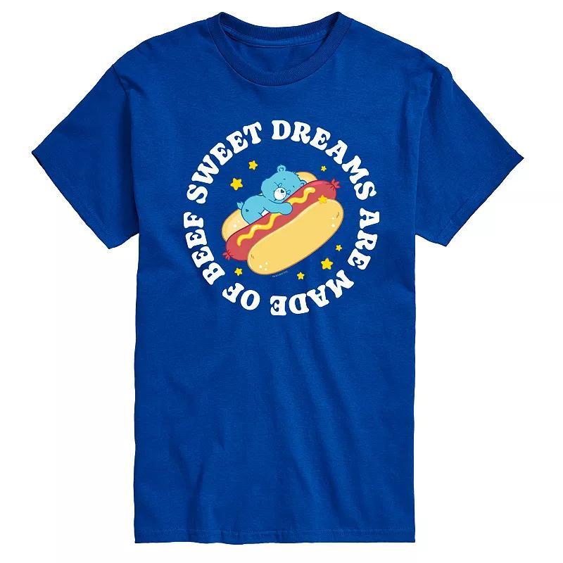 Mens Care Bears Sweet Dreams Made Of Beef Graphic Tee Product Image