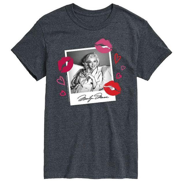 Big & Tall Marilyn Monroe Kiss Tee, Mens Product Image