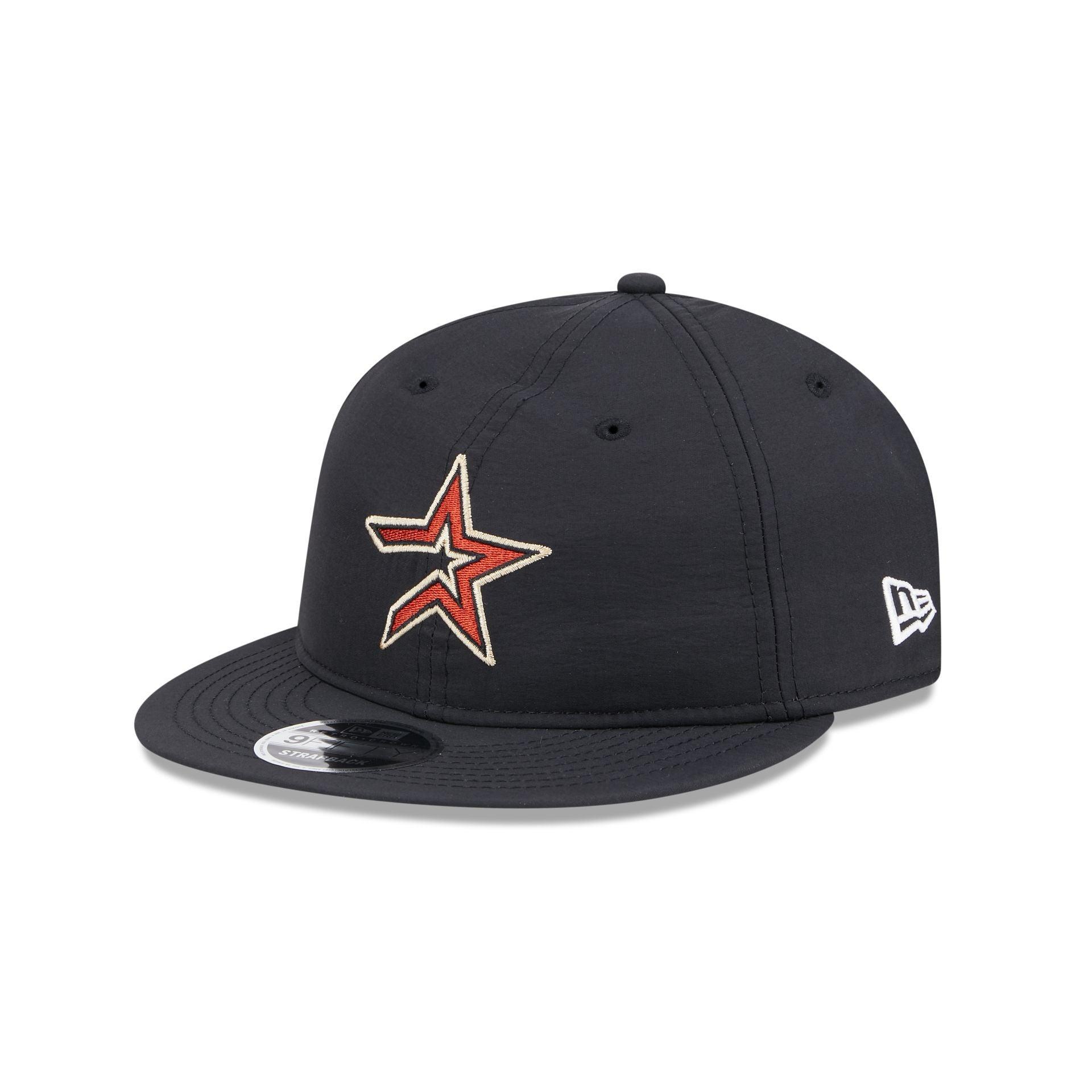 Houston Astros Team Color Retro Crown 9FIFTY Adjustable Hat Male Product Image