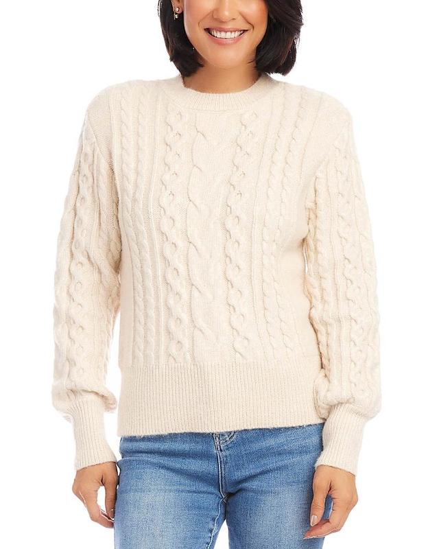 Karen Kane Cable Stitch Sweater Product Image