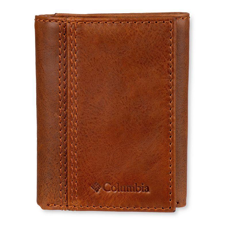 Mens Columbia RFID-Blocking Extra-Capacity Trifold Wallet with Exterior Pocket Product Image