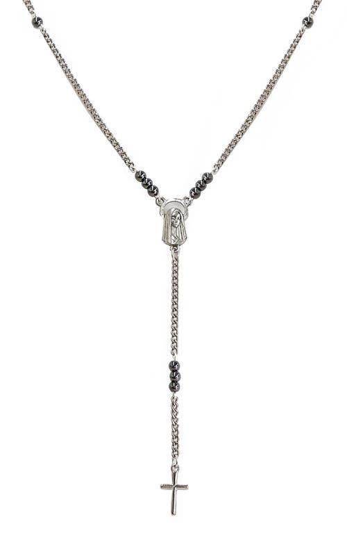 Ettika Mens Cross Lariat Necklace Product Image