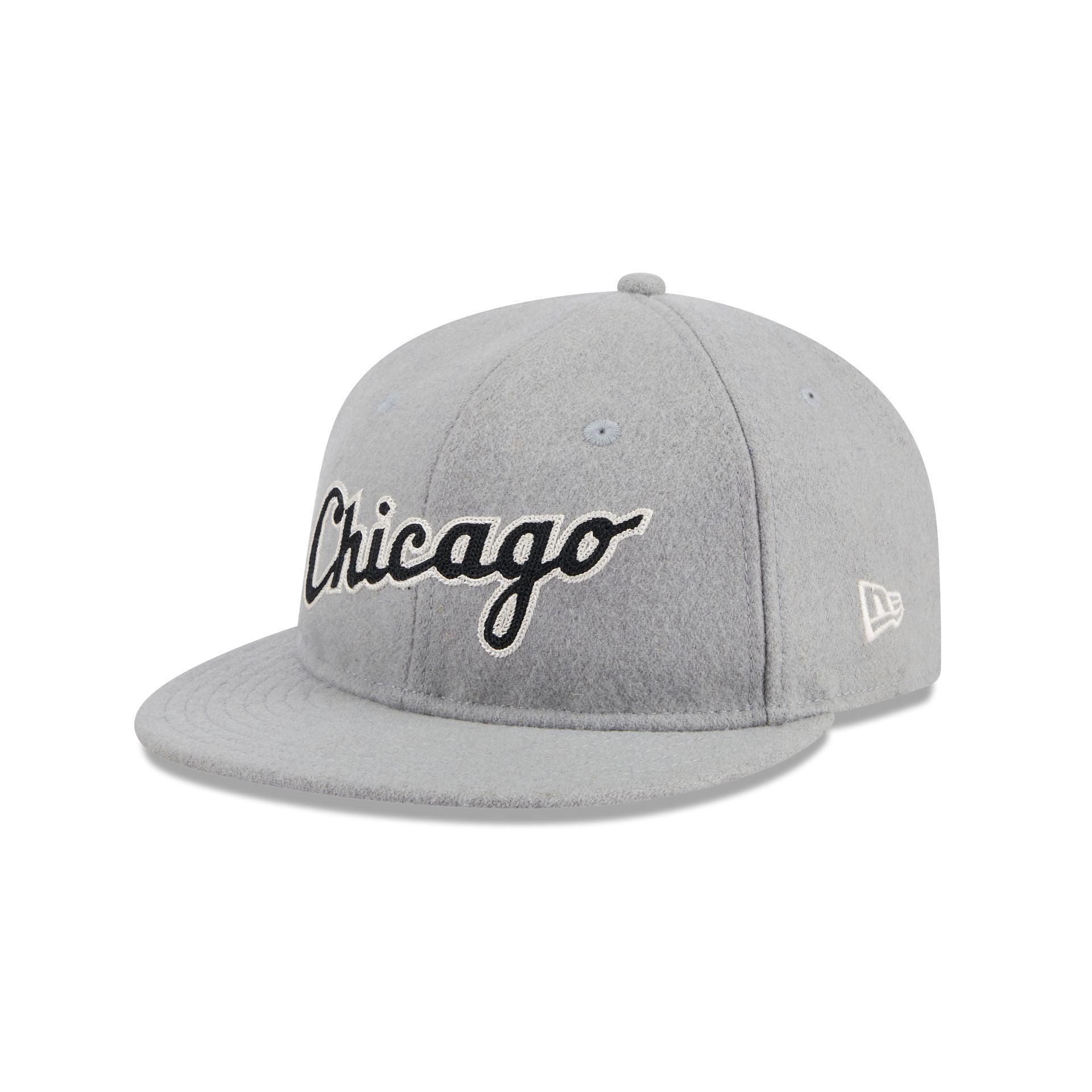 Chicago White Sox Melton Wool Retro Crown 9FIFTY Adjustable Hat Male Product Image