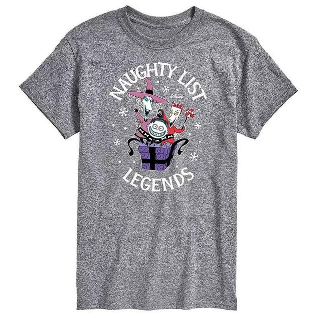 Disneys The Nightmare Before Christmas Naughty List Legends Tee, Mens Product Image