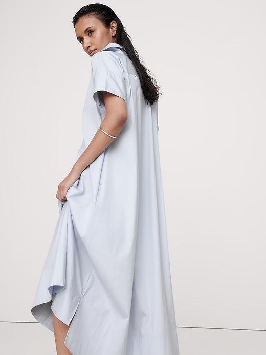 Cruz Poplin Maxi Dress Product Image