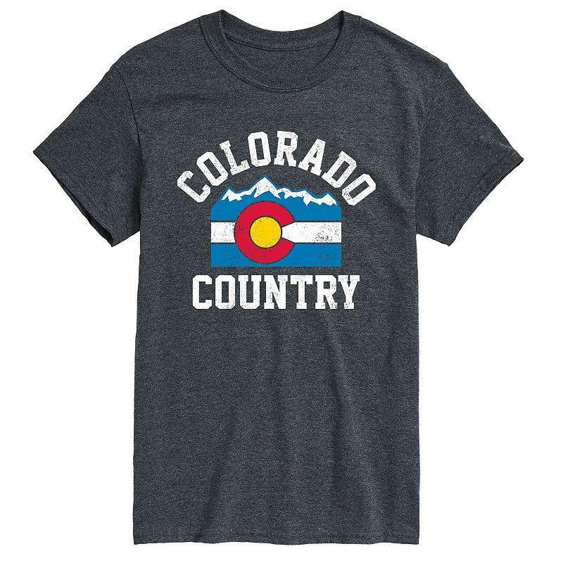 Mens Colorado Country Tee Grey Product Image