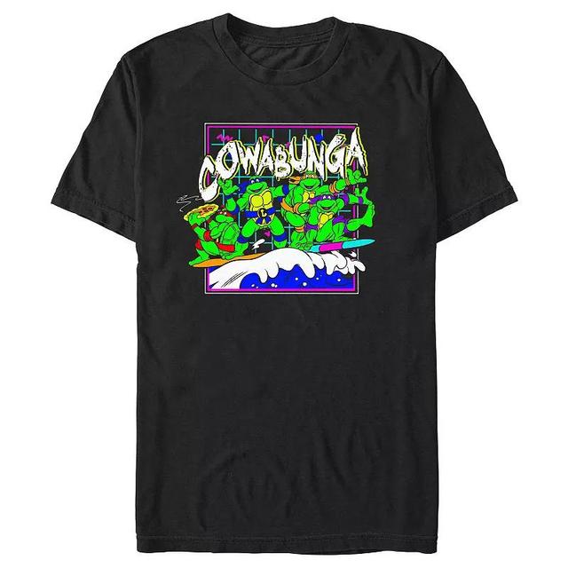 Mens Teenage Mutant Ninja Turtles Crazy Surfers Graphic Tee Product Image