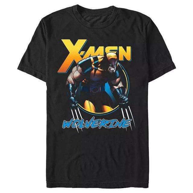 Mens X-Men Wolverine Angry Mood Graphic Tee Product Image