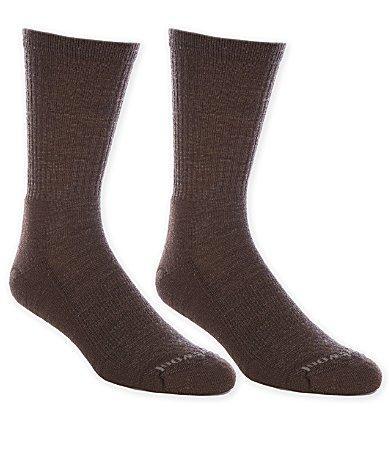 Smartwool Everyday Solid Rib Crew 2-Pack Socks Men's No Show Socks Shoes Product Image