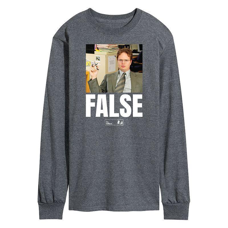 Mens The Office Dwight False Long Sleeve Tee Product Image