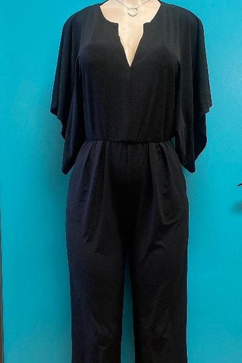 Kimono Straight Leg Jumpsuit Product Image