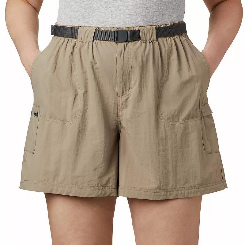 Columbia Women's Sandy River Cargo Shorts - Plus Size- Product Image