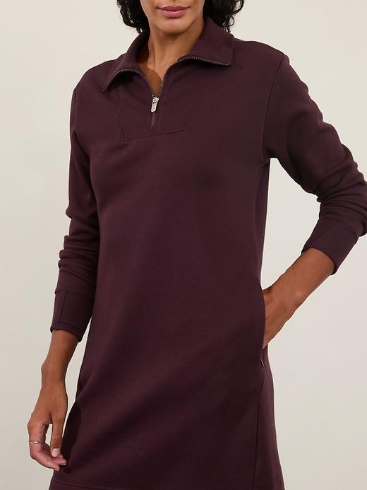 Cozy Karma 1/2 Zip Dress Product Image