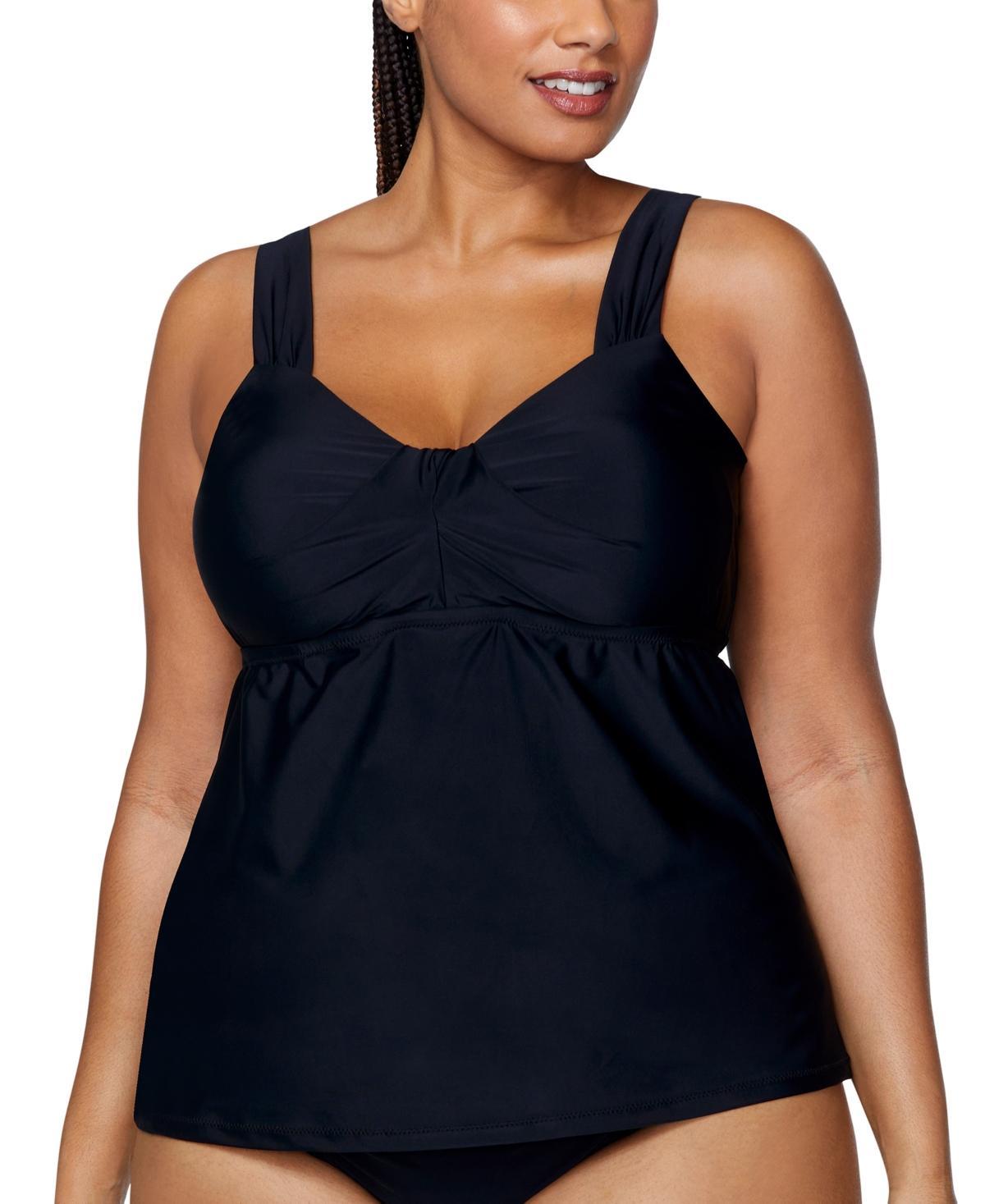 Raisins Curve Plus Size Rimini Tankini Top Product Image