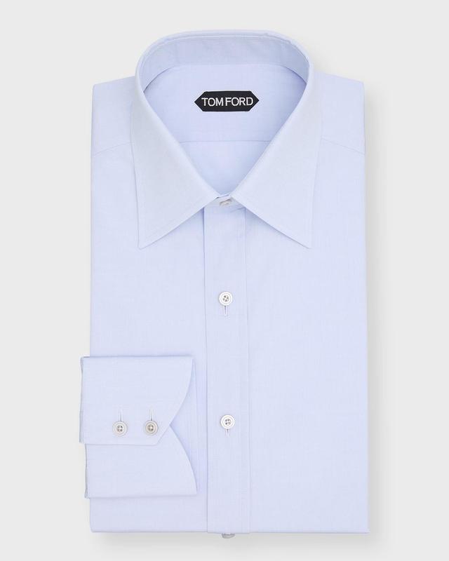 TOM FORD Slim Fit Poplin Button-Up Shirt Product Image