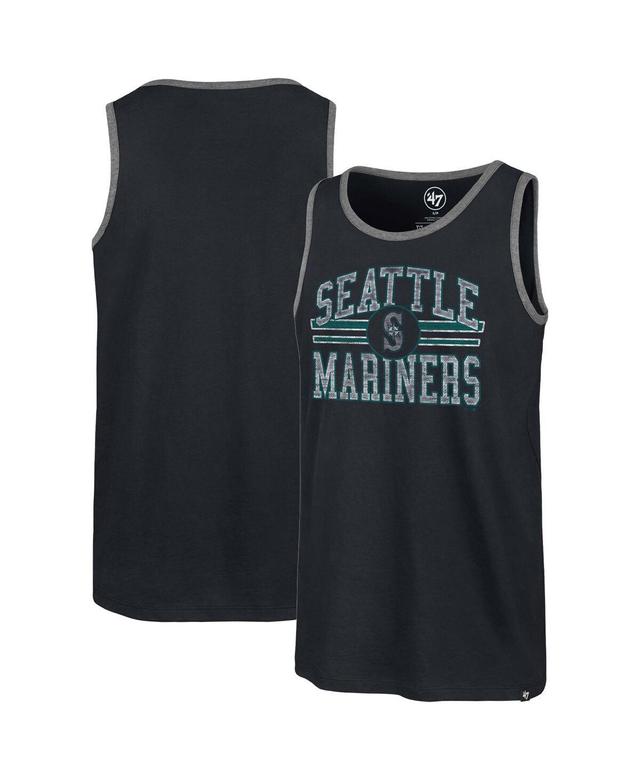 Mens 47 Brand Navy Seattle Mariners Winger Franklin Tank Top Product Image