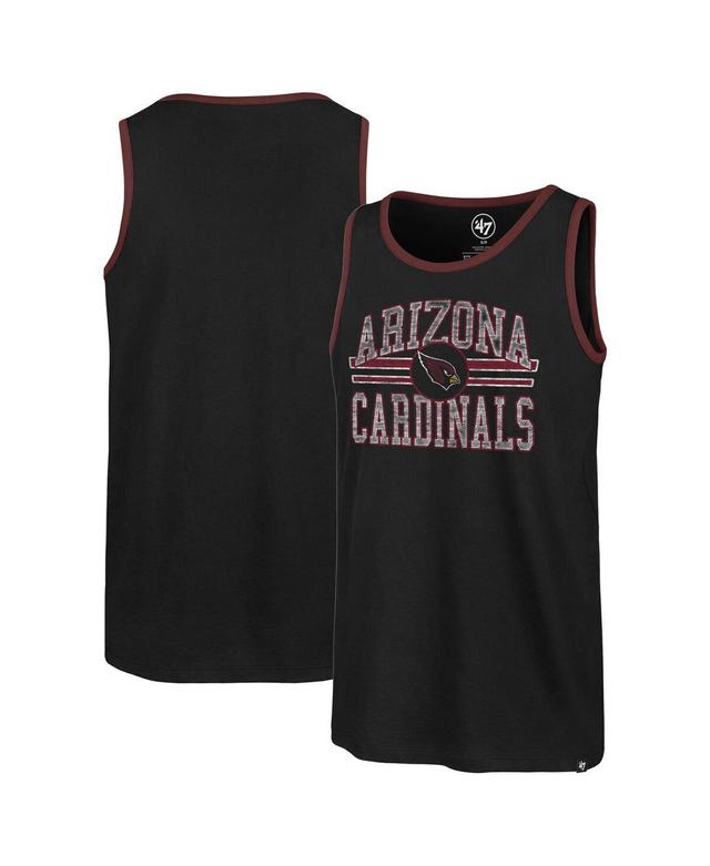 Mens 47 Brand Black Arizona Cardinals Winger Franklin Tank Top Product Image